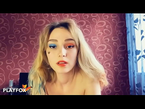 ❤️ Qedehên rastiya virtual ya magic bi Harley Quinn re seksê dan min ❌ Sluts li me